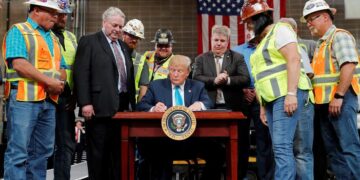 Trump Announces 50% Steel Tariffs, Celebrates ‘Blockbuster’ Trade Deal with Japan