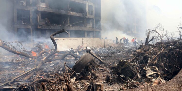 Air India Plane Crash in Ahmedabad Kills at Least 170, Leaders Express Grief