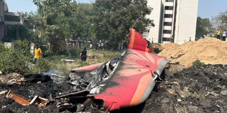 Air India Flight AI171 Crashes Near Ahmedabad Airport
