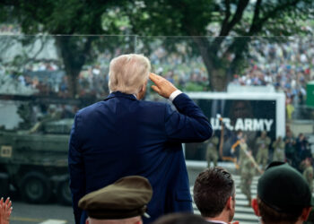 Trump Attends U.S. Army’s 250th Anniversary Parade in Washington