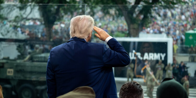 Trump Attends U.S. Army’s 250th Anniversary Parade in Washington