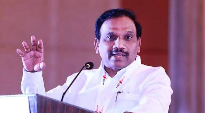 Amit Shah’s Speech in Madurai ‘Abominable, Divisive and Misleading’: DMK Leader A. Raja