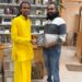 Swami Praglanandha Receives Special Copy of The Spiritual Nexus – GUT from Author Samaran