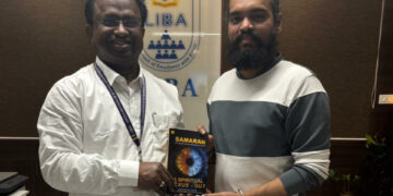 Journalist Samaran Debut Book “A Spiritual Nexus – Gut” Presented to Rev. Dr. C. Joe Arun, SJ, Earns High Praise