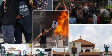 Ex-Nepal PM hit with sticks, wife punched as protesters storm their home