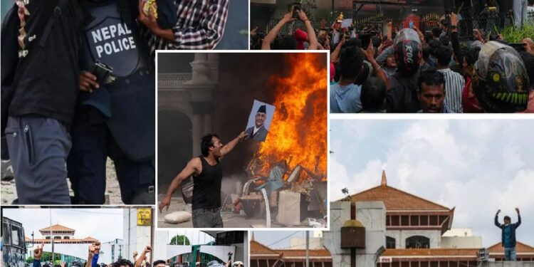 Ex-Nepal PM hit with sticks, wife punched as protesters storm their home