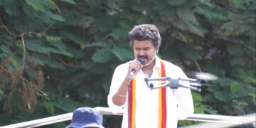 Heavy Traffic Disrupts Tamil Nadu City as Actor Vijay Launches Political Campaign Rally