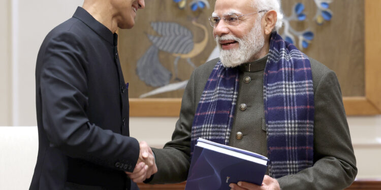 Microsoft CEO Satya Nadella Meets PM Modi; Major AI Push Announced for India