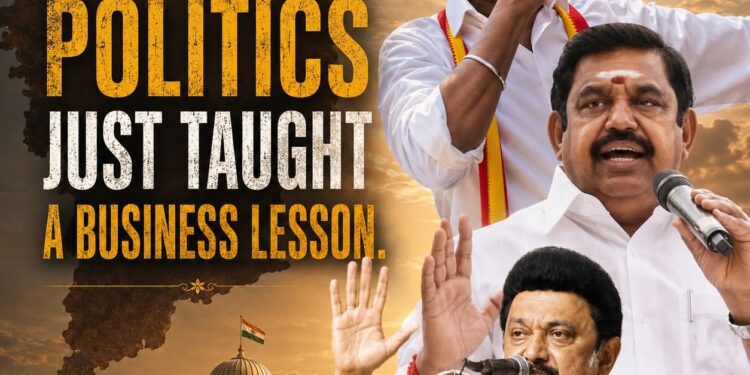 Leadership Defines the Future: Why Tamil Nadu’s Political Mood Mirrors Modern Entrepreneurship